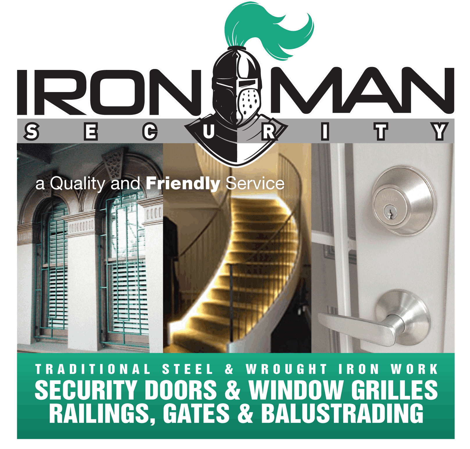 Ironman Security off the best Steel Security Doors, Window Grilles, Balustrading, Gates and Railings in Sydney